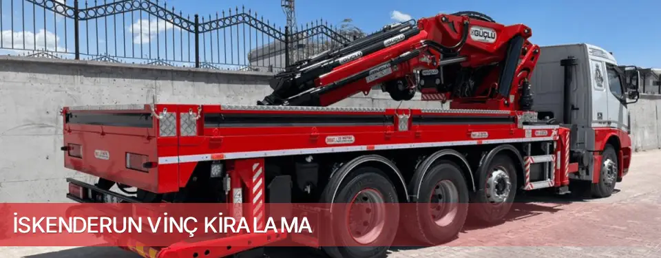 İskenderun İlçemi Vinç Kiralama